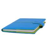 Notes - zápisník MAGNETIC A5 čtverečkovaný - modrá/zelená