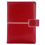 Notes - zápisník MAGNETIC A5 nelinkovaný - červená/bílá