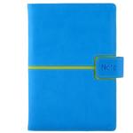 Notes - zápisník MAGNETIC B6 čtverečkovaný - modrá/zelená