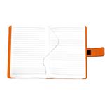 Notes - zápisník MAGNETIC B6 linkovaný - černá/oranžová