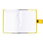 Notes - zápisník MAGNETIC B6 linkovaný - černá/žlutá