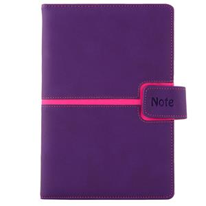 Notes - zápisník MAGNETIC B6 linkovaný - fialová/růžová