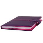 Notes - zápisník MAGNETIC B6 nelinkovaný - fialová/růžová