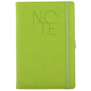 Notes - zápisník POLY A5 nelinkovaný - světle zelená