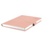 Notes - zápisník SPLIT A5 čtverečkovaný - světle růžová