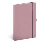 Notes - zápisník tečkovaný A5 - Růžový