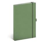 Notes - zápisník tečkovaný A5 - Zelený