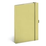 Notes - zápisník tečkovaný A5 - Žlutý