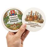Pivní podtácky papírové kulaté 10 cm oboustranný tisk - na zakázku