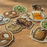 Pivní podtácky papírové speciální tvar jednostranný tisk - na zakázku