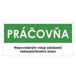 Práčovňa, zelená, plast 2mm s dierkami-190x90mm