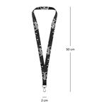 Přívěsek na klíče dlouhý lanyard vesmír