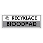 RECYKLACE - BIO ODPAD, plast 1 mm 290x100 mm