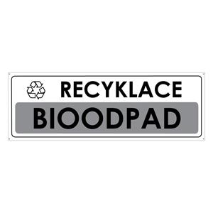 RECYKLACE - BIO ODPAD, plast 2 mm s dírkami 290x100 mm