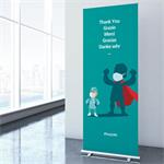 Roll up banner Economy - stojan - šíře 850mm - bez