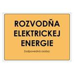 Rozvodňa elektrickej energie, plast 2mm s dierkami-297x210mm
