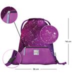 Sáček na obuv s kapsičkou Unicorn Universe