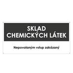 SKLAD CHEMICKÝCH LÁTEK, šedá, plast s dírami 2 mm 190x90 mm