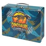 Skládací školní kufřík Dinosaurs World