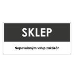 SKLEP, šedá, plast s dírami 2 mm 190x90 mm