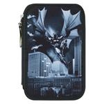 Školní penál dvoupatrový Batman Dark City