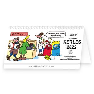 Stolní kalendář 2022 - Jaroslav Kerles