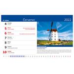 Stolní kalendář 2022 - Křížem krážem Českou republikou
