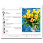 Stolní kalendář 2022 MiniMax - Květiny/Kvetiny