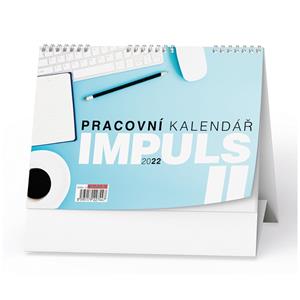 Stolní kalendář 2022 Pracovní kalendář IMPULS II