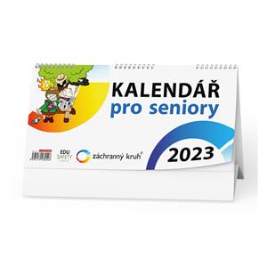 Stolní kalendář 2023 Kalendář pro Seniory