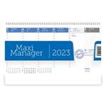 Stolní kalendář 2023 - Maximanager modrý