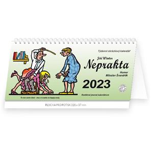 Stolní kalendář 2023 - Neprakta