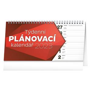 Stolní kalendář 2023 Plánovací řádkový