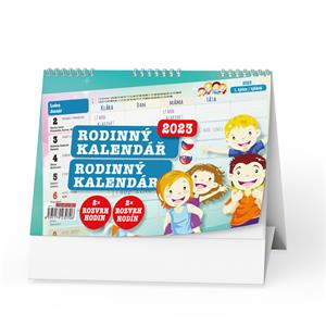 Stolní kalendář 2023 Rodinný kalendář
