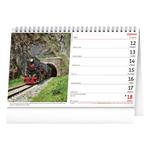 Stolní kalendář 2023 Vlaky a železnice