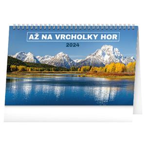 Stolní kalendář 2024 Až na vrcholky hor