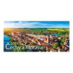 Stolní kalendář 2024 - Čechy a Morava