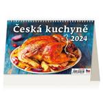 Stolní kalendář 2024 - Česká kuchyně