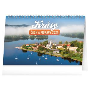 Stolní kalendář 2024 Krásy Čech a Moravy