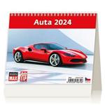 Stolní kalendář 2024 MiniMax - Auta
