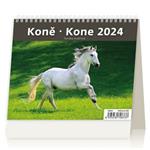 Stolní kalendář 2024 MiniMax - Koně/Kone