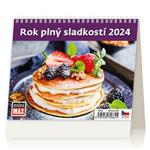 Stolní kalendář 2024 MiniMax - Rok plný sladkostí