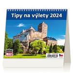 Stolní kalendář 2024 MiniMax - Tipy na výlety