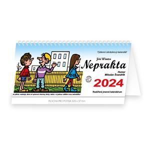 Stolní kalendář 2024 - Neprakta