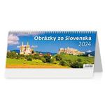 Stolní kalendář 2024 - Obrázky zo Slovenska