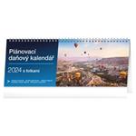 Stolní kalendář 2024 Plánovací daňový s fotkami