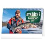 Stolní kalendář 2024 Rybářský kalendář