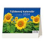 Stolní kalendář 2024 - Týždenný kalendár s citátmi