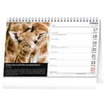 Stolní kalendář 2024 Za zvířaty do Zoo