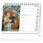 Stolní kalendář 2026 Alfons Mucha